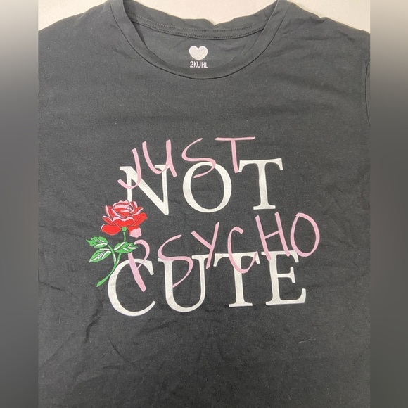 2 KUHL Not Psycho Cute Womans T-Shirt - Picture 6 of 6